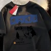 harajuku japonais chat boire haut femmes col rond t shirt streetwear été vêtements hip hop sport t shirt vêtements pour femmes