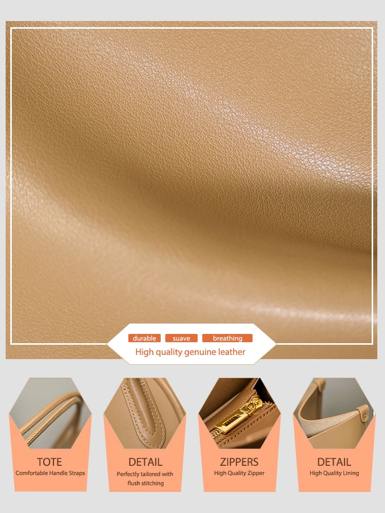 mode nouveau kaki femmes ol sac à main en cuir véritable dames sac à bandoulière grand sac fourre tout grande capacité shopper sacs pockets mode nouveau kaki femmes ol sac à main en cuir véritable dames sac à bandoulière grand sac fourre tout grande capacité shopper sacs pockets