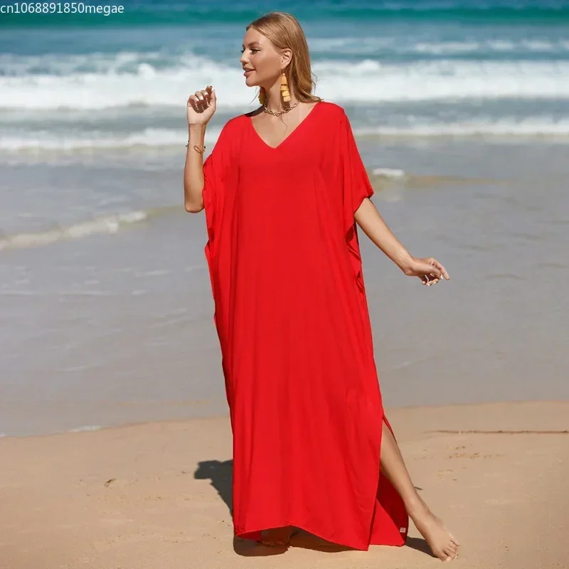 robe longue de plage, paréos, caftan, maxi, surdimensionnée, cover up pour les maillots de bain, tunique, vêtements de plage, 2023 robe longue de plage, paréos, caftan, maxi, surdimensionnée, cover up pour les maillots de bain, tunique, vêtements de plage, 2023