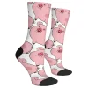 chaussettes fantaisistes sur le thème du cochon, adultes amusants et adorables, imprimés de cochon charmants et mignons, confort imbattable