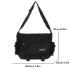 sac messager sacs à main japonais école coréenne unique épaule fille étudiant hong kong style rétro grande capacité postier femmes