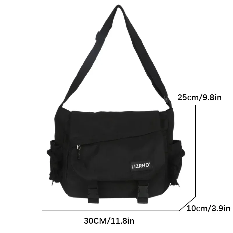 sac messager sacs à main japonais école coréenne unique épaule fille étudiant hong kong style rétro grande capacité postier femmes sac messager sacs à main japonais école coréenne unique épaule fille étudiant hong kong style rétro grande capacité postier femmes