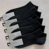 5 paires/pack chaussettes femmes coton invisible absorbant la sueur filles tube bas bateau chaussettes eu 36 42