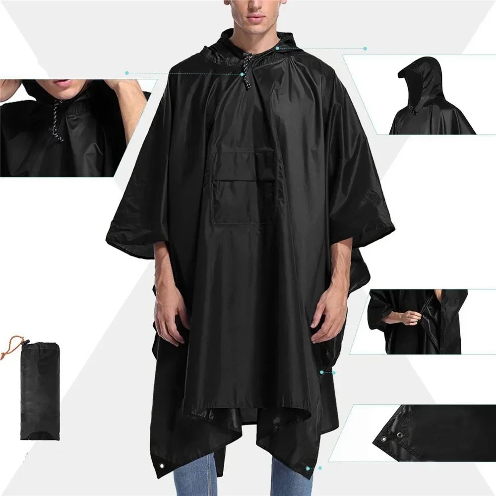 portable mode adulte imperméable imperméable femmes hommes manteau de pluie à capuche pour randonnée en plein air voyage pêche escalade poncho 비 portable mode adulte imperméable imperméable femmes hommes manteau de pluie à capuche pour randonnée en plein air voyage pêche escalade poncho 비