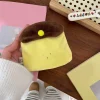 porte monnaie pudding caramel kawaii, mini sac de rangement, sac mignon, porte carte, écouteurs en peluche portable d1c0