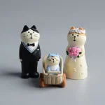 Statue de chat japonais Zakka, ornements créatifs, modèle d’art moderne artificiel, artisanat fait à la main, Mini accessoires de jardin féerique miniatures Statue de chat japonais Zakka, ornements créatifs, modèle d’art moderne artificiel, artisanat fait à la main, Mini accessoires de jardin féerique miniatures