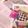 capuchons de touches de clavier translucides roses, thème star kabi, pour clavier mécanique, personnalité mignonne, accessoire de clavier de jeu sur pc, cadeau