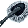 outil de nettoyage de brosse de plumeau de voiture en microfibre multifonctionnelle pour l'intérieur et l'extérieur de la voiture, plumeau lavable pour voiture, maison, cuisine