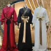Robe chinoise en soie, Costumes de chevalier ancien pour hommes, Kimono pour adultes, traditionnel Vintage ethnique, Costume de danse Cosplay Hanfu