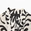 nouveaux vêtements d'extérieur de style kimono imprimés à la mode pour femmes d'automne et pantalons taille haute