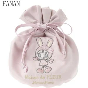 Pochette de maquillage élégante, douce et mignonne, sac buccal de Style japonais, sacs à cosmétiques de rangement décontractés à la mode pour femmes