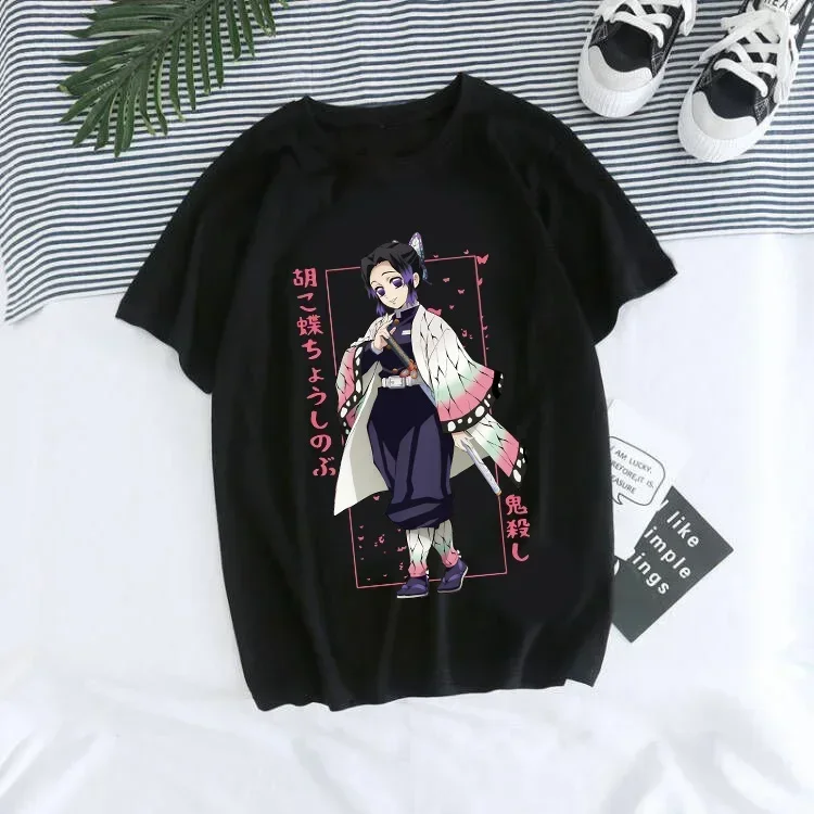 t shirt pour femmes, dessin animé japonais demon slayer, kimetsu no yaiba nezuko, tanjirou kamado graphique y2k, vêtements hauts t shirt pour femmes, dessin animé japonais demon slayer, kimetsu no yaiba nezuko, tanjirou kamado graphique y2k, vêtements hauts