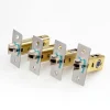 loquet tubulaire en alliage de zinc pour porte suspendue, quincaillerie de porte, réversible, droitier, rotatif, 40mm