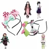 Anime Kochou Shinobu Kamado Nezuko Cosplay bandeau à nœud papillon bandeau pour filles coiffure accessoires de cheveux cadeaux pour les filles Anime Kochou Shinobu Kamado Nezuko Cosplay bandeau à nœud papillon bandeau pour filles coiffure accessoires de cheveux cadeaux pour les filles