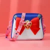 sac messager coréen sailor moon pour femme, dessin animé japonais 3d azole, sac à une seule initiative, grande capacité, ins, tsuk37usagi