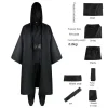 anime obi wan kenobi hommes costume robe adulte mâle jedi chevalier tunique costume à capuche uniforme ensemble complet halloween cosplay cape