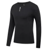 ykywbike hommes couches de base de cyclisme hiver et automne maillot de corps de vélo à manches longues polaire thermique vélo de route couche de base de cyclisme