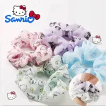 Sanrio gros intestin anneau de cheveux Hello Kitty Kuromi cannelle Pochacco dessin animé imprimé côlon anneau élastique bandeau ornements