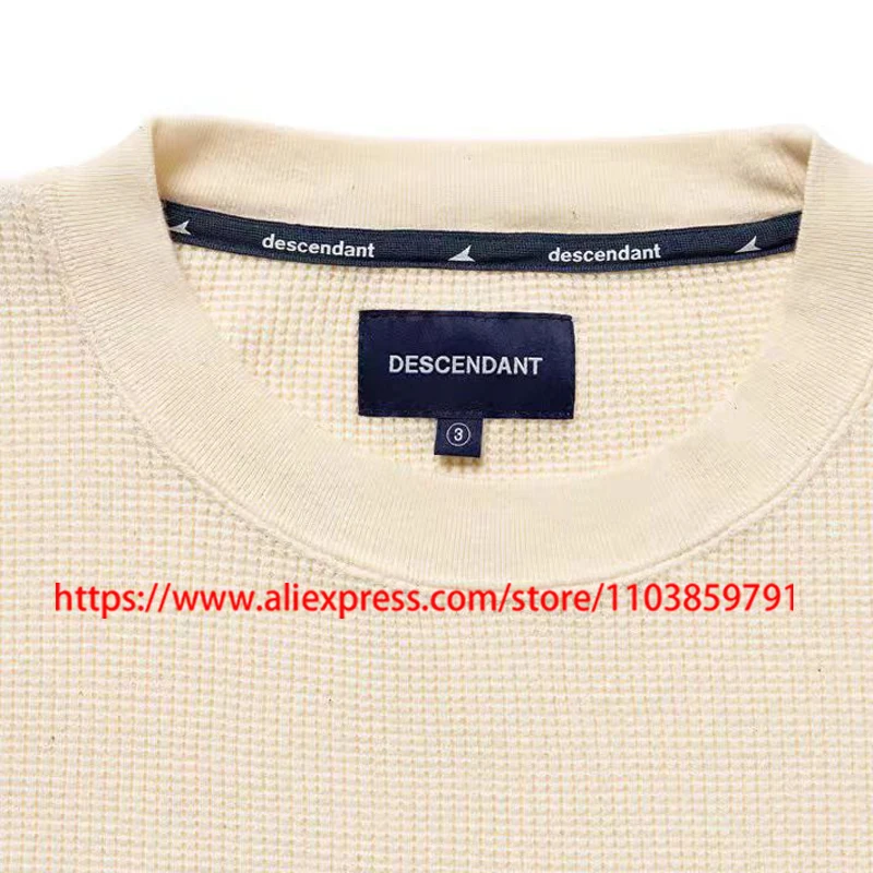 t shirt à manches longues pour hommes et femmes, streetwear japonais, descendant, tissu gaufré respirant, logo brodé t shirt à manches longues pour hommes et femmes, streetwear japonais, descendant, tissu gaufré respirant, logo brodé