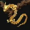 statue de dragon en alliage 3d pouvant tourner, décoration d'art et d'artisanat de table, cadeau créatif, jouet pour enfants
