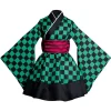 anime japonais cosplay costume femmes démon slayer rengoku kyoujurou kochou shinobu lolita kimono femme de chambre uniforme robe tenue adulte