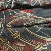 kimono de samouraï traditionnel japonais pour hommes yukata harajuku noir rouge rétro samouraï robe de jeu de rôle cardigan couverture extérieure