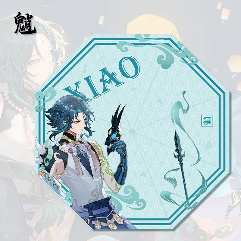genshin impact anime parapluie portable pliant uv bloc noir parasol xiao ganyu genshin femmes pluie coupe vent parapluie parasol genshin impact anime parapluie portable pliant uv bloc noir parasol xiao ganyu genshin femmes pluie coupe vent parapluie parasol