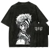25 nouveau populaire Anime Hit Show lavé Vintage Akaza T-shirt Manga graphique vêtements pour hommes coton surdimensionné à manches courtes t-shirts hauts 25 nouveau populaire Anime Hit Show lavé Vintage Akaza T-shirt Manga graphique vêtements pour hommes coton surdimensionné à manches courtes t-shirts hauts