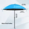 parasol de pêche, parasol, direction réglable, pour l'extérieur, les plages, les cours, le camping, etc.
