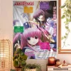 angel beats kanade japonais anime tapisserie dortoir tapisserie japonaise maison dortoir tapisserie