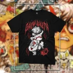 Gachiakuta Rudo T-Shirt graphique japonais sang chaud Anime Manga T-Shirt hommes femmes surdimensionné Y2k Streetwear Harajuku vêtements
