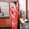 costume de cosplay vintage avec imprimé floral pour femme, kimono japonais, robe de bain geisha, robe de soirée de mariage, sexy, nouveauté