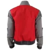 veste décontractée pour hommes, costume de cosplay anime jr marlene seamus marty mcfly, manteau d'extérieur orange pour halloween