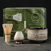 ensemble matcha japonais, fouet en bambou sûr, cuillère à café, service à thé, magasin de boissons d'intérieur, outils de fabrication de thé, accessoires, 4/6/7 pièces