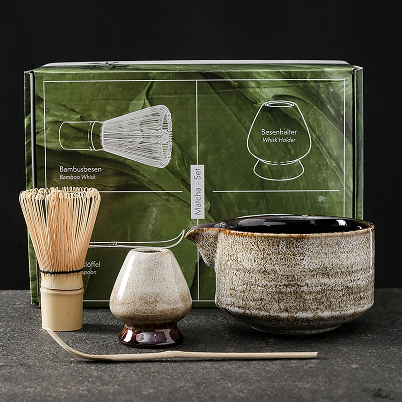 ensemble matcha japonais, fouet en bambou sûr, cuillère à café, service à thé, magasin de boissons d'intérieur, outils de fabrication de thé, accessoires, 4/6/7 pièces ensemble matcha japonais, fouet en bambou sûr, cuillère à café, service à thé, magasin de boissons d'intérieur, outils de fabrication de thé, accessoires, 4/6/7 pièces