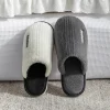chaussures de confinement d'intérieur antidérapantes et chaudes à semelles épaisses, pantoufles en coton 2025 pour femmes en hiver pour usage domestique, printemps et automne
