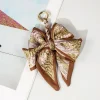 porte clés foulard en soie tissé à la main, chaînes de sac colorées à double nœud, porte clés de voiture décoratif, pendentif mignon, accessoires cadeau pour amis