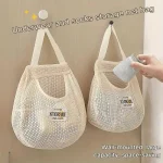 Sac de rangement pour chaussettes japonaises, 1/2/3 pièces, sac suspendu pour garde-robe, sac de rangement pour sous-vêtements, sac de poinçonnage mural pour dortoir