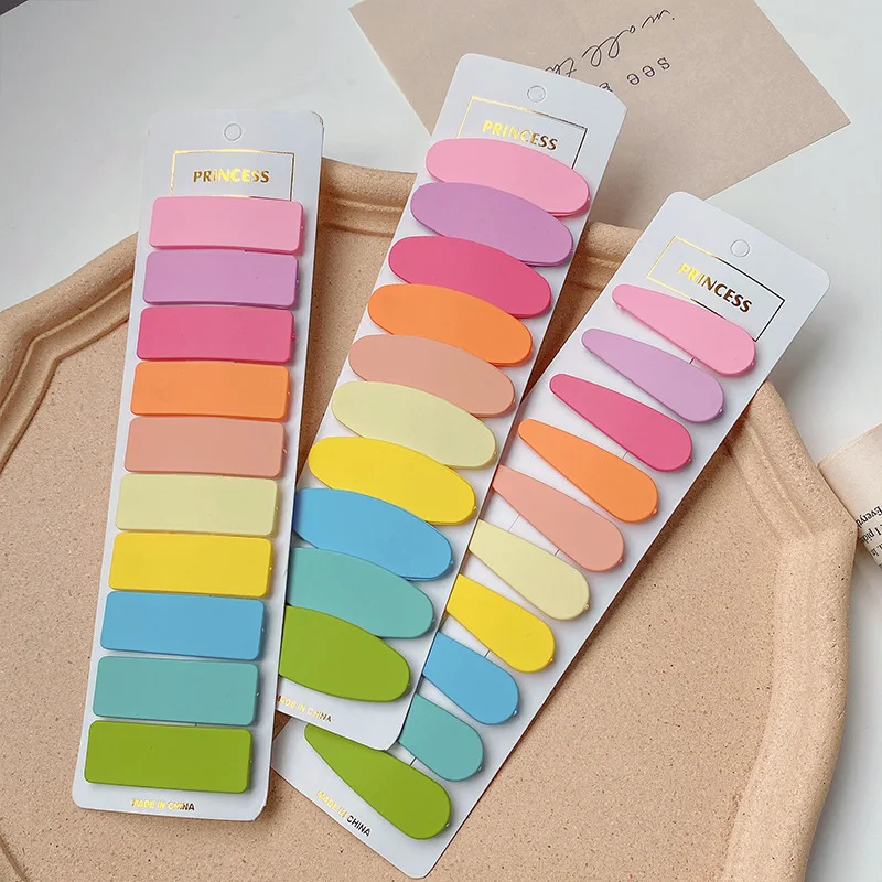 pinces à cheveux pour femmes et filles, 10 pièces, ornement géométrique coloré, épingles à cheveux douces pour adultes et enfants, accessoires pour cheveux féminins pinces à cheveux pour femmes et filles, 10 pièces, ornement géométrique coloré, épingles à cheveux douces pour adultes et enfants, accessoires pour cheveux féminins