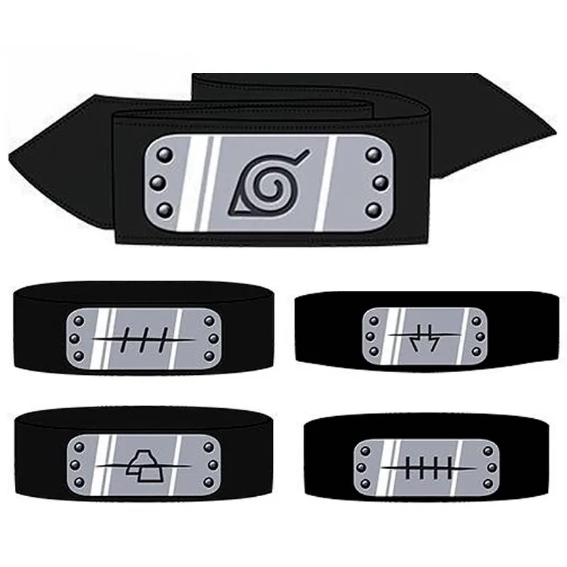 bandeaux de dessin animé uzumaki akatsuki, accessoires de cosplay, ceinture de tête, dessin animé pour enfants garçons, protection du front, jouets cadeau bandeaux de dessin animé uzumaki akatsuki, accessoires de cosplay, ceinture de tête, dessin animé pour enfants garçons, protection du front, jouets cadeau