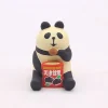 chat japonais zakka épicerie restaurant chinois panda scène miniature petit commerçant châtain chinois lamian nouilles dim sum