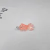 breloques kawaii en forme de petit poisson, carpe koi, pour la fabrication de bijoux, animaux, pendentifs en forme de poisson rouge, artisanat, boucle d'oreille, porte clés, 10 pièces