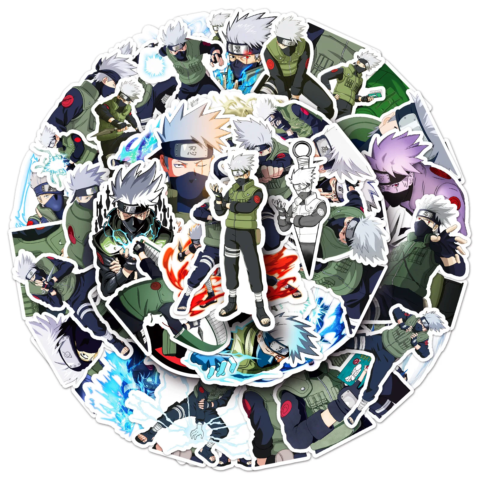 naruto 50/pcs hatake kakashi autocollants japonais anime étanche décoration bagages ordinateur portable autocollants naruto 50/pcs hatake kakashi autocollants japonais anime étanche décoration bagages ordinateur portable autocollants