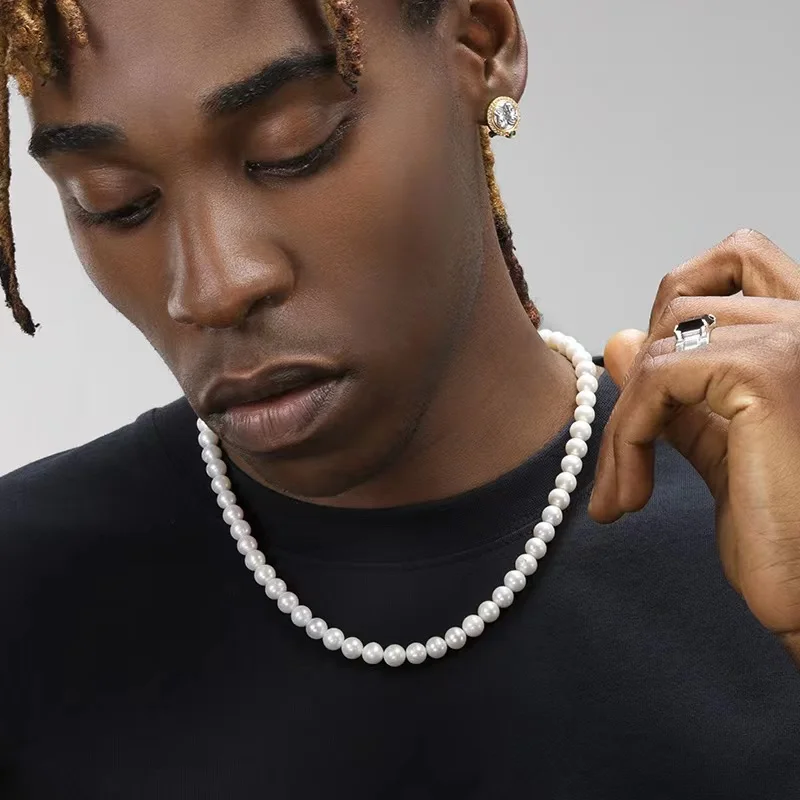 collier de perles pour hommes et filles, simple, fait à la main, bijoux tendance pour femmes et filles, colliers de banquet de mariage, nouvelle collection 2022 collier de perles pour hommes et filles, simple, fait à la main, bijoux tendance pour femmes et filles, colliers de banquet de mariage, nouvelle collection 2022