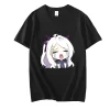 Blue Archive Hina Japanese Anime T-shirt unisexe, T-shirt graphique de dessin animé, vêtements pour hommes et femmes, Y-Harajuku