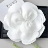 grands broches à fleurs pour femmes, robe de mariée élégante, épingles à revers en tissu coréen, badge à la mode, bijoux, accessoires cadeaux