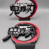 anime kimetsu no yaiba 3d logo titre modèle poupée plaque signalétique pour démon slayer pvc figure affichage accessoire cosplay exposition support jouet