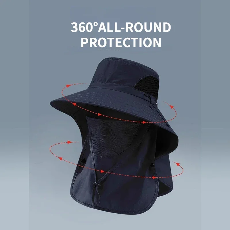 chapeaux de soleil d'été protection uv casquette de pêche de chasse en plein air pour hommes femmes randonnée camping visière seau chapeau cou rabat chapeau de pêcheur chapeaux de soleil d'été protection uv casquette de pêche de chasse en plein air pour hommes femmes randonnée camping visière seau chapeau cou rabat chapeau de pêcheur