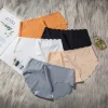 sous vêtements sans glace pour femmes, ultra mince, vague, confortable, respirant, solide, document, taille basse, triangle, ysm63