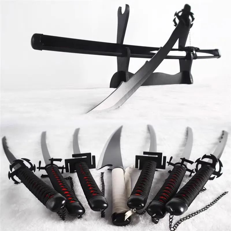 Épée ninja en bois de style japonais pour enfant, jouet de cosplay, accessoire de samouraï, taille réelle, wiltshire, katana, anime, ichigo, aizen, sousuke Épée ninja en bois de style japonais pour enfant, jouet de cosplay, accessoire de samouraï, taille réelle, wiltshire, katana, anime, ichigo, aizen, sousuke